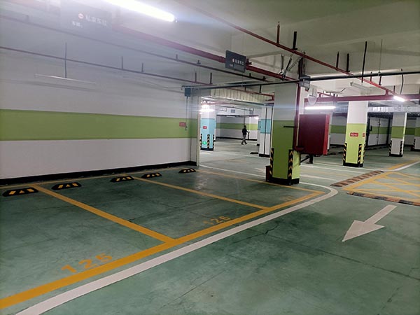 陵水小区划线